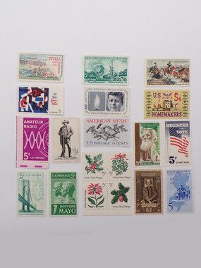 1964 United States Commemorative Stamp Year Set